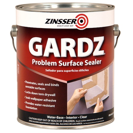 Zinsser 1 Gal Clear Gardz Water-Based Problem Surface Sealer 02301